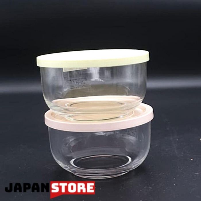 Glass bowls with Plastic Lid